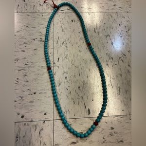 Real authentic stone beaded necklace